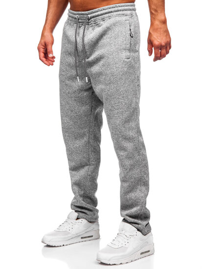 Uomo Pantaloni di tuta caldi Grigio Bolf Q1105