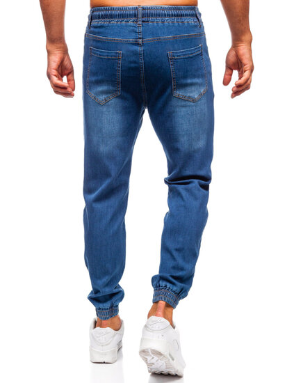 Uomo Pantaloni in jeans jogger Blu Bolf 8155