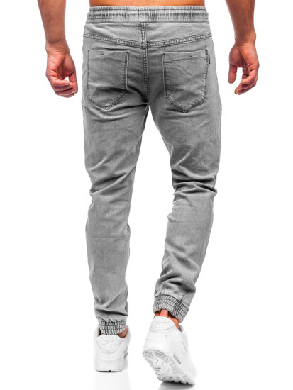 Uomo Pantaloni in jeans jogger Grigio Bolf MP0272GC