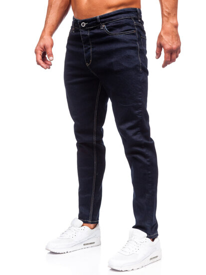 Uomo Pantaloni in jeans regular fit Blu scuro Bolf 5261