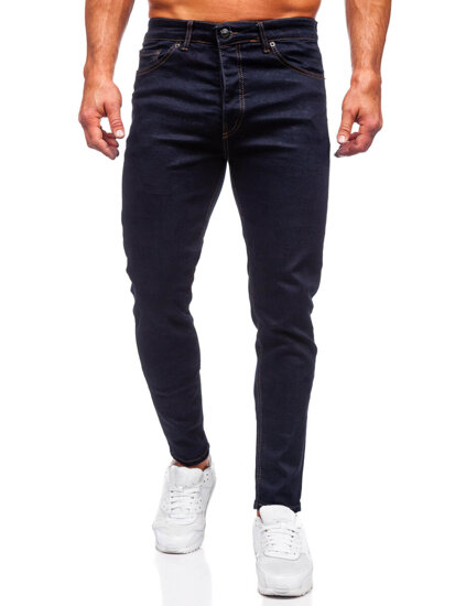 Uomo Pantaloni in jeans regular fit Blu scuro Bolf 5372