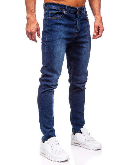 Uomo Pantaloni in jeans regular fit Blu scuro Bolf 6297