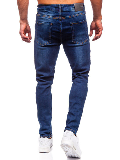 Uomo Pantaloni in jeans regular fit Blu scuro Bolf 6297