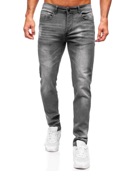 Uomo Pantaloni in jeans regular fit Grigio Bolf MP0199GC