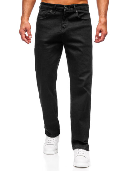 Uomo Pantaloni in jeans regular fit Nero Bolf 5439