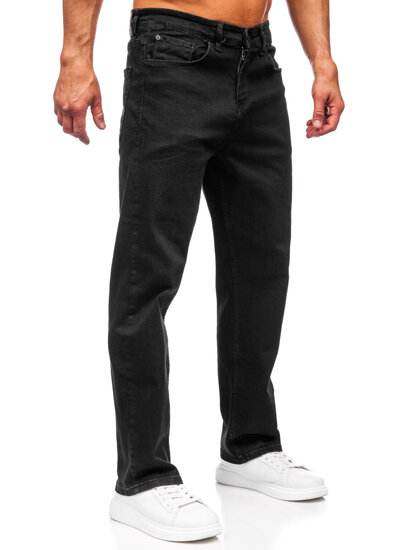 Uomo Pantaloni in jeans regular fit Nero Bolf 5439