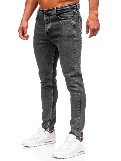 Uomo Pantaloni in jeans regular fit Nero Bolf 6028