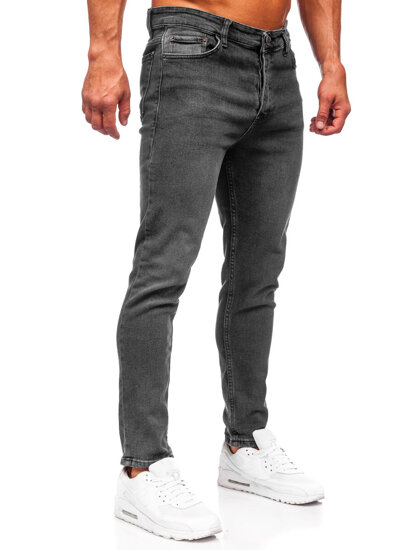 Uomo Pantaloni in jeans regular fit Nero Bolf 6077