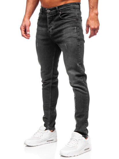 Uomo Pantaloni in jeans regular fit Nero Bolf 6311