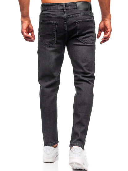 Uomo Pantaloni in jeans regular fit Nero Bolf 6644