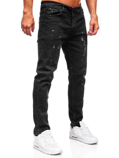 Uomo Pantaloni in jeans regular fit Nero Bolf 6855