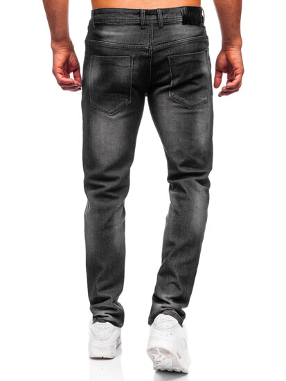 Uomo Pantaloni in jeans regular fit Nero Bolf MP0199N