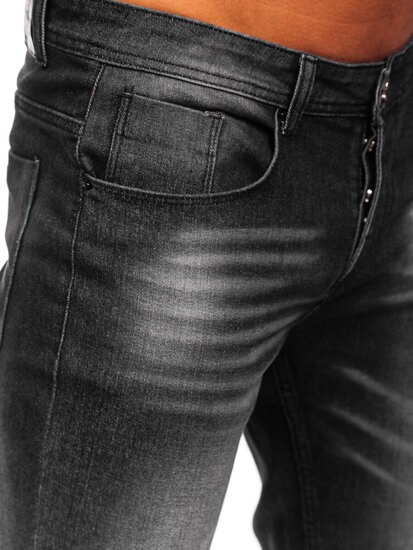 Uomo Pantaloni in jeans regular fit Nero Bolf MP0199N