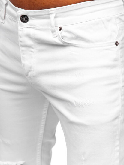 Uomo Pantaloni in jeans slim fit Bianco Bolf 5873