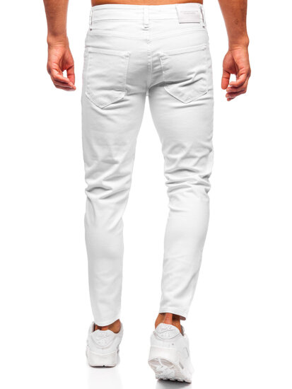 Uomo Pantaloni in jeans slim fit Bianco Bolf 5888