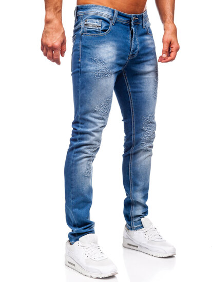 Uomo Pantaloni in jeans slim fit Blu Bolf MP0009B