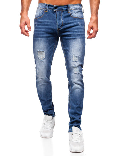 Uomo Pantaloni in jeans slim fit Blu Bolf MP0017B