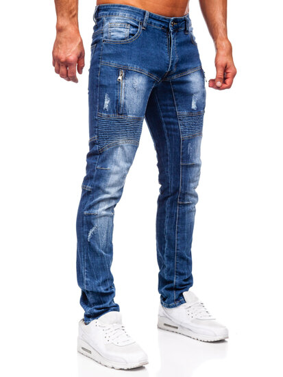 Uomo Pantaloni in jeans slim fit Blu Bolf MP0046B