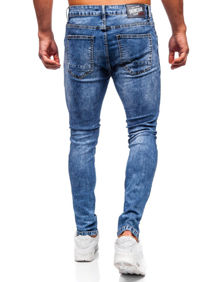 Uomo Pantaloni in jeans slim fit Blu Bolf TF292