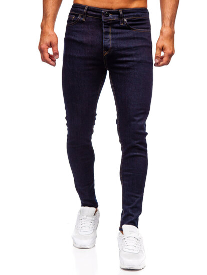 Uomo Pantaloni in jeans slim fit Blu scuro Bolf 5313