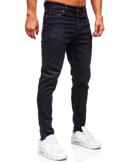 Uomo Pantaloni in jeans slim fit Blu scuro Bolf 5380