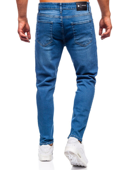 Uomo Pantaloni in jeans slim fit Blu scuro Bolf 6453