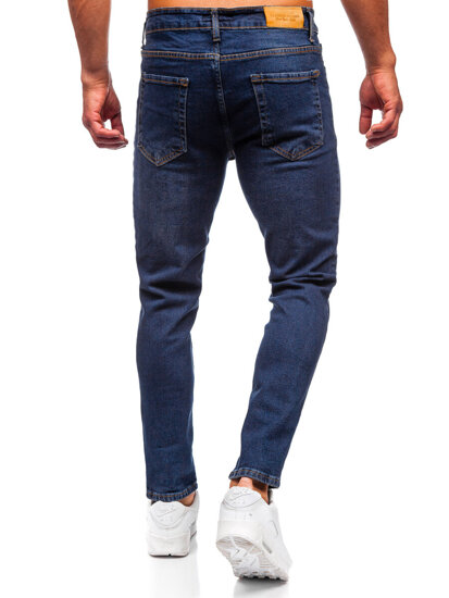 Uomo Pantaloni in jeans slim fit Blu scuro Bolf 6479