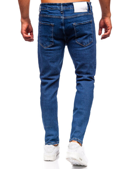 Uomo Pantaloni in jeans slim fit Blu scuro Bolf 6553