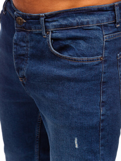 Uomo Pantaloni in jeans slim fit Blu scuro Bolf 6561