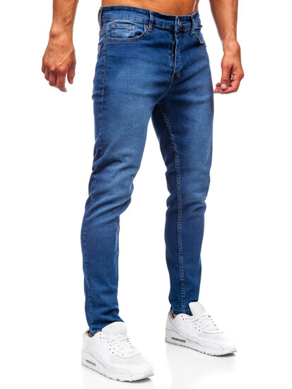 Uomo Pantaloni in jeans slim fit Blu scuro Bolf 6591