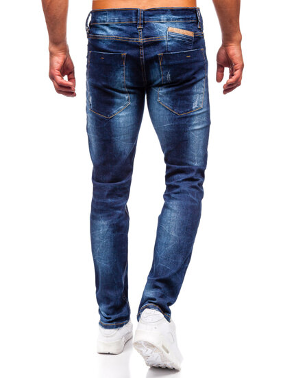 Uomo Pantaloni in jeans slim fit Blu scuro Bolf MP0017BS