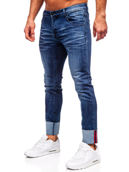 Uomo Pantaloni in jeans slim fit Blu scuro Bolf MP0106BS