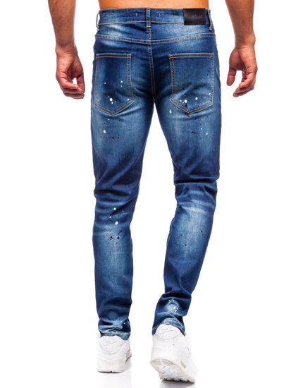 Uomo Pantaloni in jeans slim fit Blu scuro Bolf MP0170BS