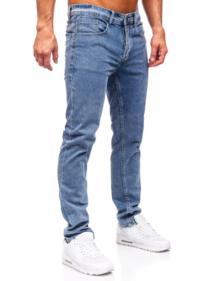 Uomo Pantaloni in jeans slim fit Blu scuro Bolf MP0192BC