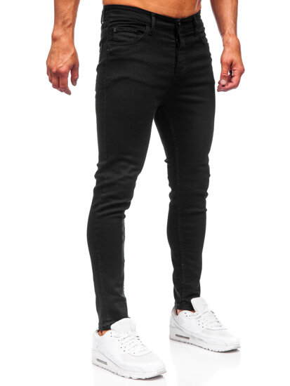 Uomo Pantaloni in jeans slim fit Nero Bolf 6103