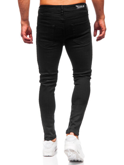 Uomo Pantaloni in jeans slim fit Nero Bolf 6103