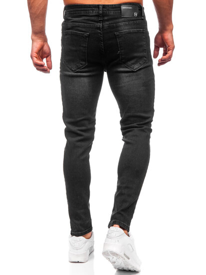 Uomo Pantaloni in jeans slim fit Nero Bolf 6161