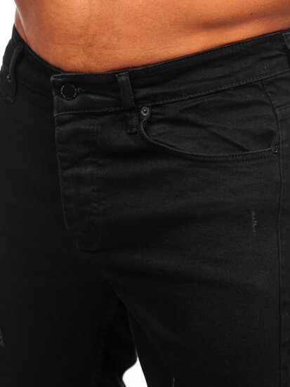 Uomo Pantaloni in jeans slim fit Nero Bolf 6495