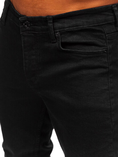 Uomo Pantaloni in jeans slim fit Nero Bolf 6522