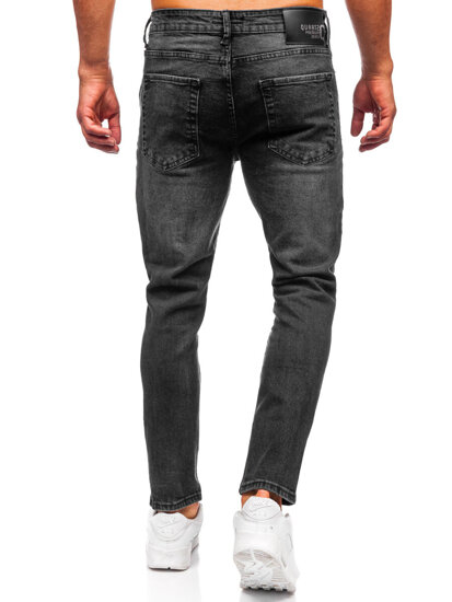 Uomo Pantaloni in jeans slim fit Nero Bolf 6526