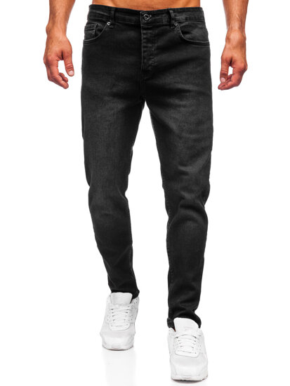 Uomo Pantaloni in jeans slim fit Nero Bolf 6588