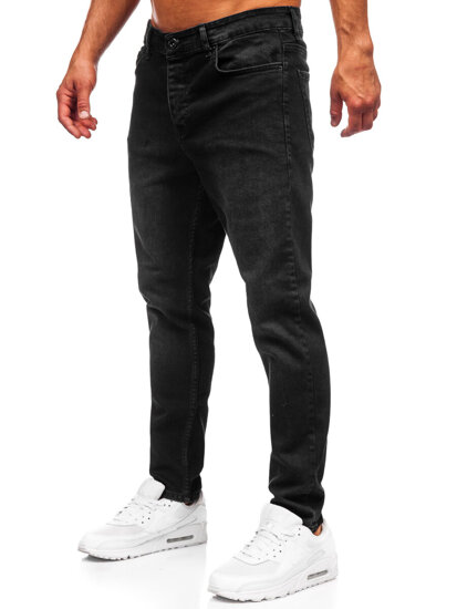 Uomo Pantaloni in jeans slim fit Nero Bolf 6588