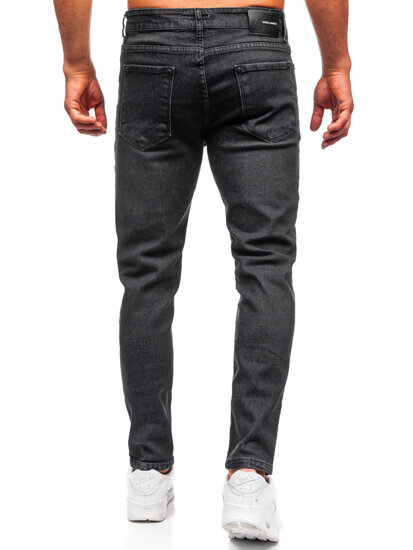 Uomo Pantaloni in jeans slim fit Nero Bolf 6648