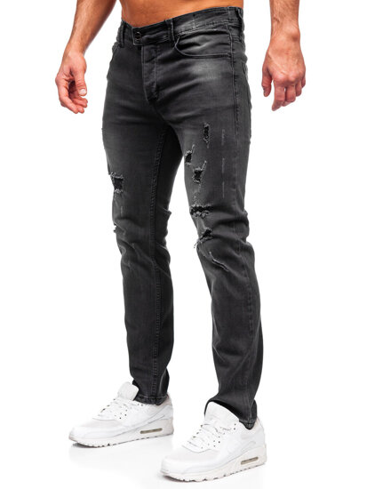 Uomo Pantaloni in jeans slim fit Nero Bolf MP0018N