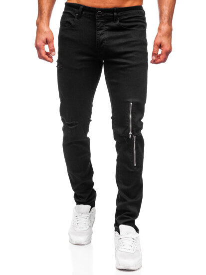 Uomo Pantaloni in jeans slim fit Nero Bolf MP0087N