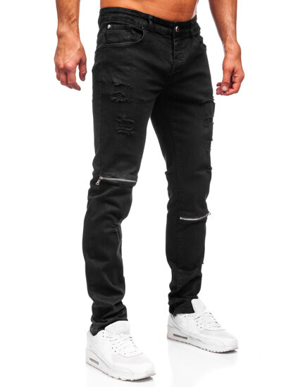 Uomo Pantaloni in jeans slim fit Nero Bolf MP0117N