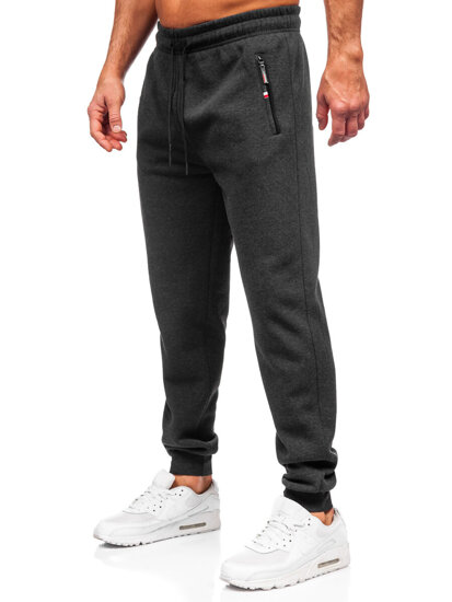 Uomo Pantaloni jogger da tuta Antracite Bolf JX6270