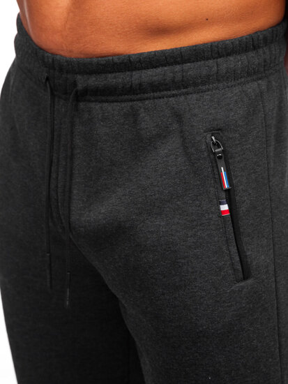 Uomo Pantaloni jogger da tuta Antracite Bolf JX6270