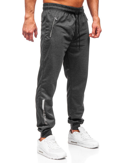 Uomo Pantaloni jogger da tuta Antracite Bolf JX6338