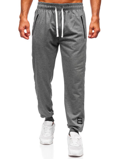 Uomo Pantaloni jogger da tuta Antracite Bolf JX6355